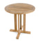 Westminster Teak - Teak Bistro Table 30 in dia Treatment Options Available - 15771