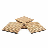 Westminster Teak - Callebotise Teak Floor Tiles Single Carton, 4 Tiles, 10 SqFt - 18403