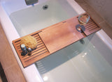 Westminster Teak - Pacifica Bathtub Tray Fits Standard Bath Tubs - 18816