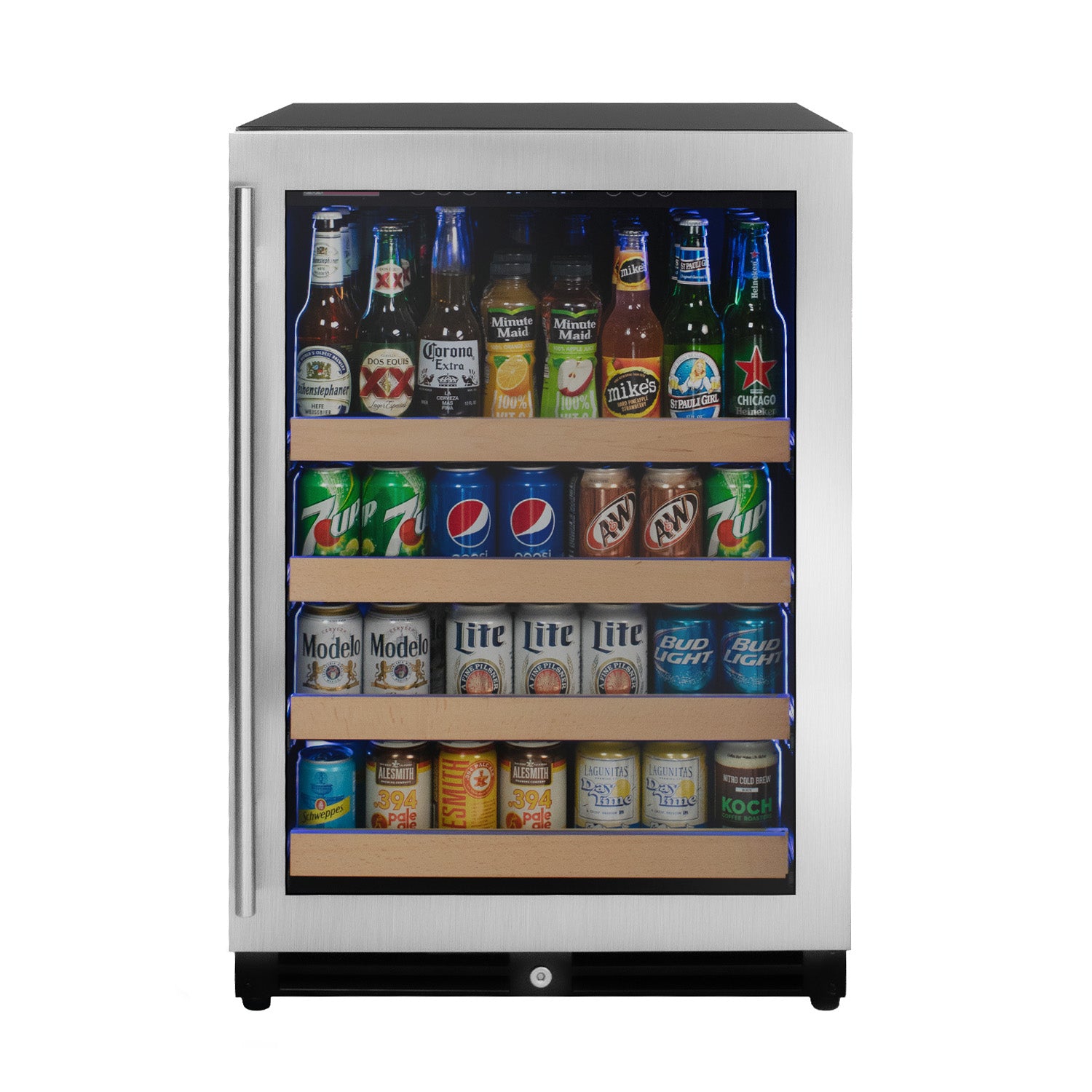 Allavino - 24" Wide Reserva Series Stainless Steel Right Hinge Beverage Center