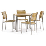 Westminster Teak - 4 Piece Vogue Stacking Side Chair Set Set of 4 Chairs - 21007ST