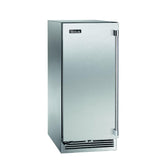 Perlick - 15" Signature Series Marine Grade Refrigerator with stainless steel solid door- HP15RM-4