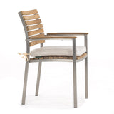 Westminster Teak - Vogue Stacking Armchair Teak and 304 Stainless Steel - 22007