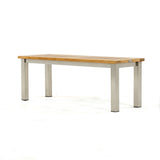 Westminster Teak - 4 ft Vogue Backless Bench Teak and 304 Stainless Steel - 23940