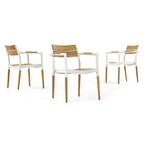 Westminster Teak - 4 Bloom Stacking Armchairs Set of 4 - 22916ST