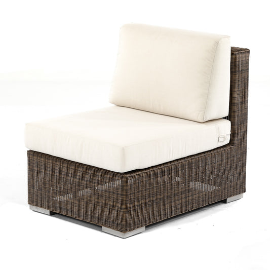 Westminster Teak - Malaga Wicker Slipper Chair Quick Dry Cushions - 31003DP