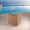 Westminster Teak - Malaga Wicker Side Table - Glass Top Included - 31007DP