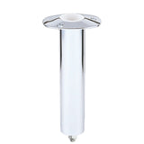 Lee's 0 Degree Stainless Steel Swivel Base Flush Mount Rod Holder - Extra Long Tube 2.25" OD X 14.5" Tube [RH577XL]