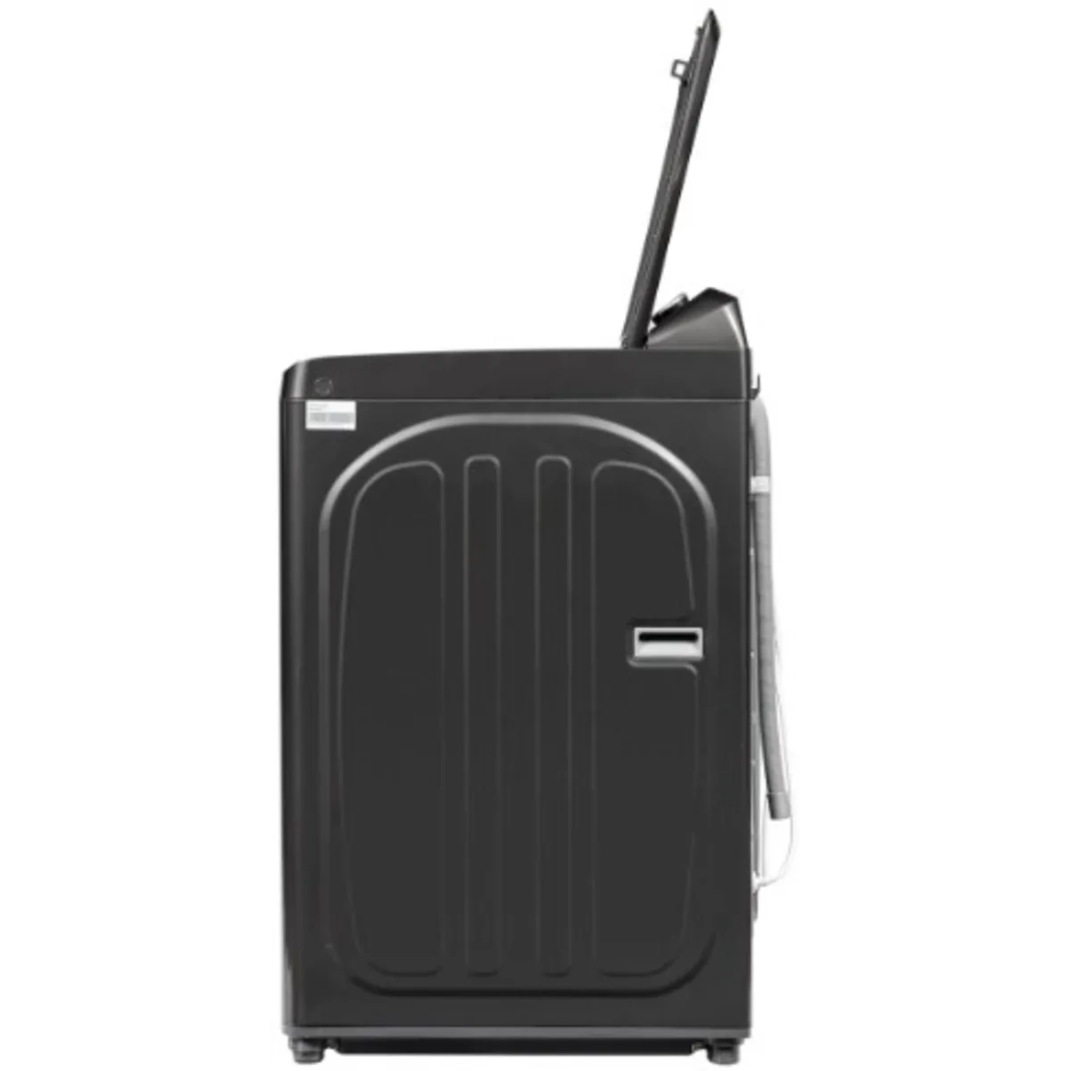 Midea - 4.1 CF Top Load Washer, Agitator, Stainless Tub - MLTW41A1BMG