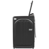 Midea - 4.1 CF Top Load Washer, Agitator, Stainless Tub - MLTW41A1BMG