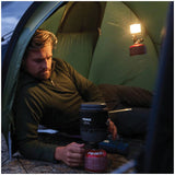 Lite XL Stove System with oversized and foldable control valve