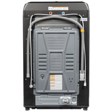 Midea - 4.1 CF Top Load Washer, Agitator, Stainless Tub - MLTW41A1BMG