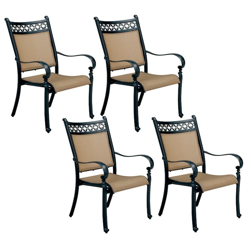 Darlee - Mountain View Stacking Patio Dining Chair (Set of 4) - 201610-1-4