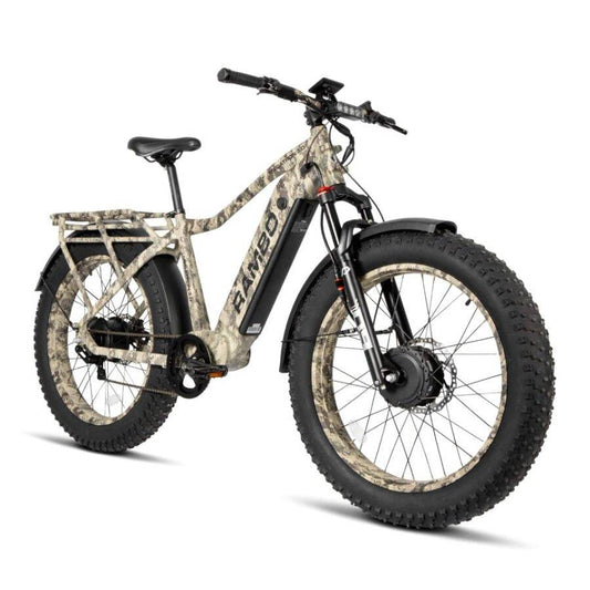 Rambo - Megatron 3.0 X2 1000W AWD Electric Hunting Bike - TT Viper Western - MEG3.0-VWC