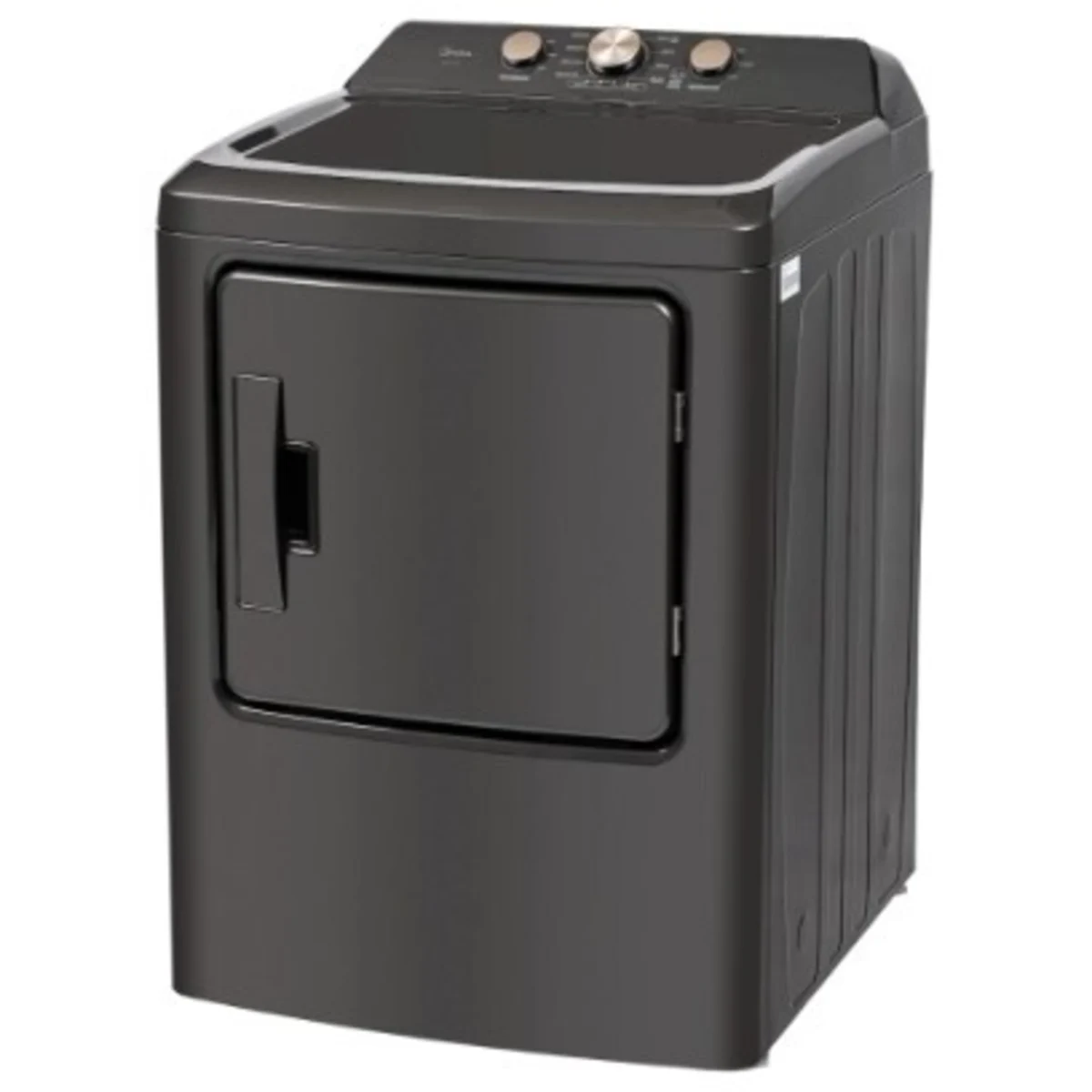 Midea - 7.0 CF Electric Dryer, Sensor Dry - MLTE41N1BMG