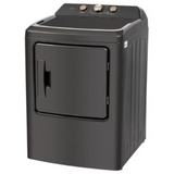 Midea - 7.0 CF Electric Dryer, Sensor Dry - MLTE41N1BMG