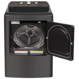 Midea - 6.7 CF Gas Dryer, Sensor Dry - MLTG41N1BMG