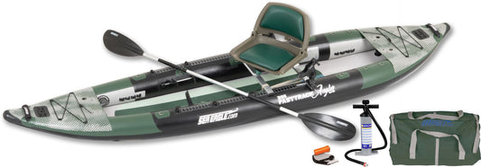 Sea Eagle - 385FTA Swivel Seat 12'6" Green FastTrack  Fishing Rig Angler Series Fishing Inflatable Kayak ( 385FTAK_FR )
