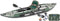 Sea Eagle - 385FTA Swivel Seat 12'6" Green FastTrack  Fishing Rig Angler Series Fishing Inflatable Kayak ( 385FTAK_FR )