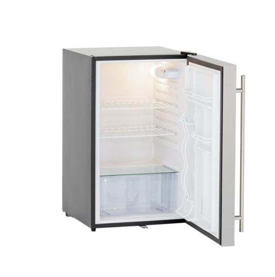 TruFlame - 21" 4.2C Deluxe Compact Fridge Right to Left Opening | TF-RFR-21D-R