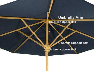 Westminster Teak - 17540F Replacement Teak Umbrella Support Arm - 40004