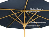 Westminster Teak - 17640F Replacement Teak Umbrella Support Arm - 40026