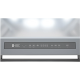 Sharp - 21.6 CF Counter-Depth 4-Door French Door, Dispenser - SJG2254FS