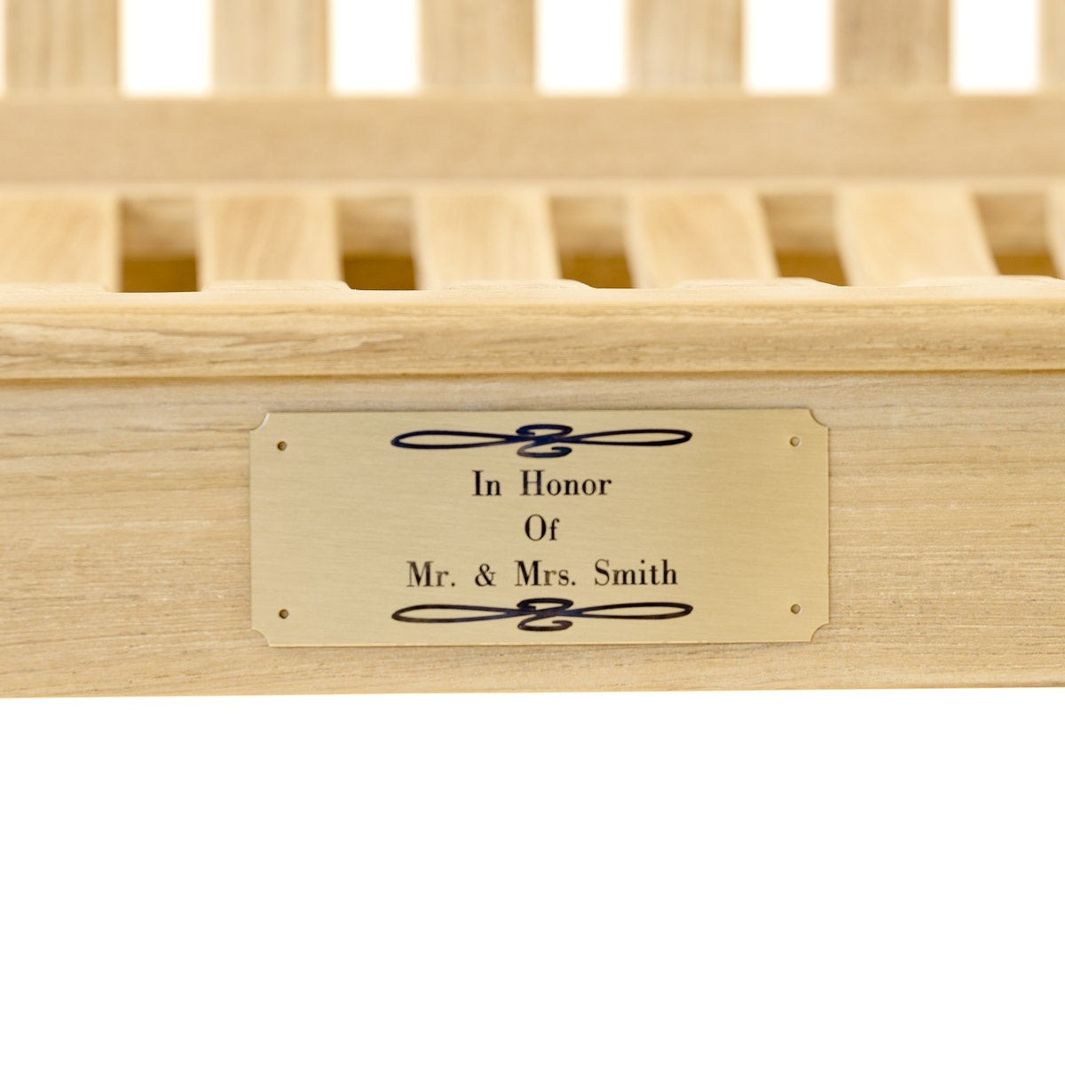 Westminster Teak - Personalized Plaque - 42000