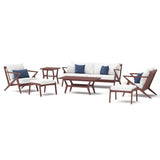 RST Brands - Vaughn™ 7 Piece Sunbrella® Outdoor Sofa & Club Chair Set | OP-AWSS7-VGHN