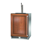 Perlick - 24" Signature Series Outdoor Beer Dispenser - Single Tap with fully integrated panel-ready solid door,   - HP24TO-4-1