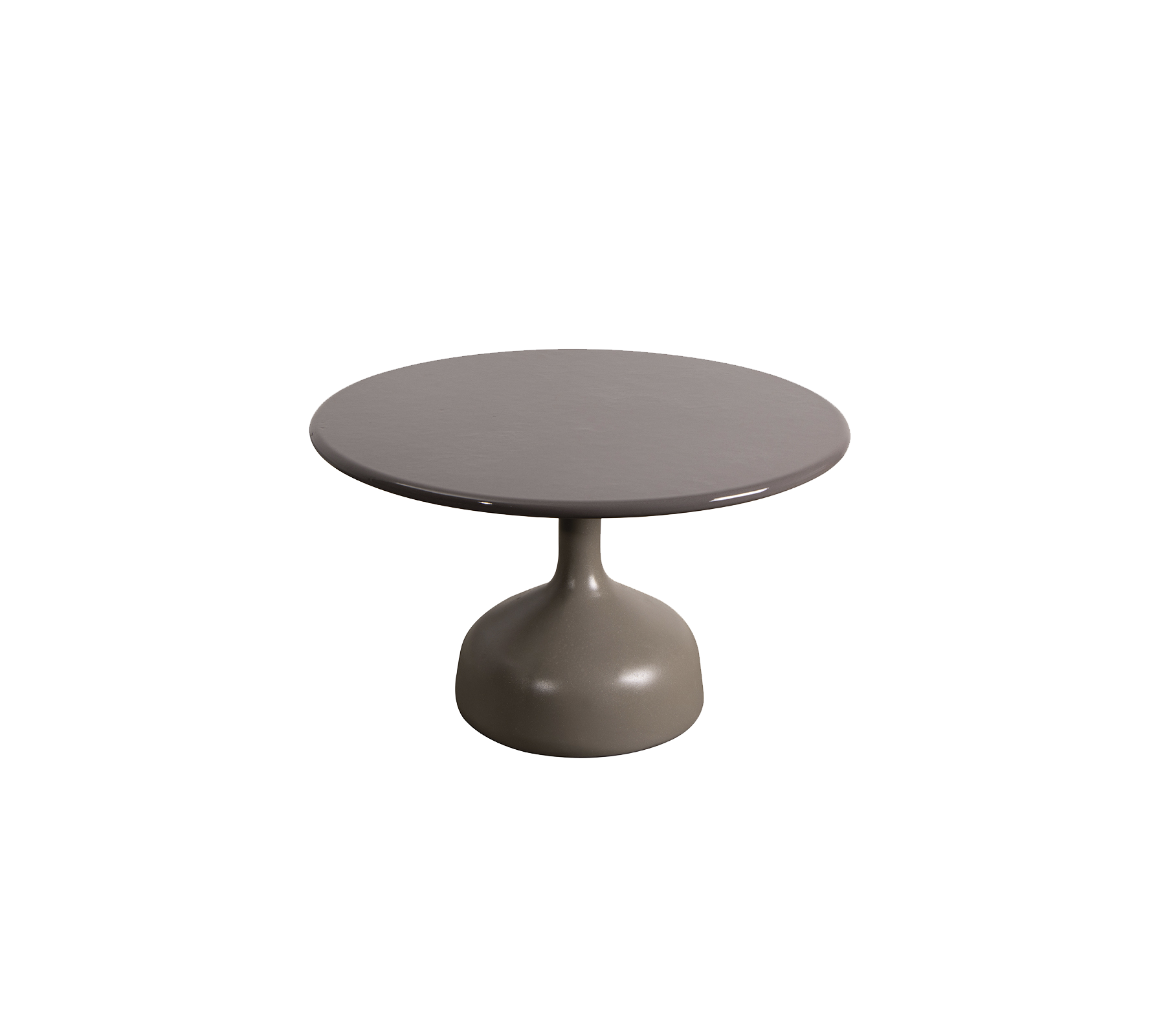 Cane-Line - Glaze coffee table, large, dia. 70 cm