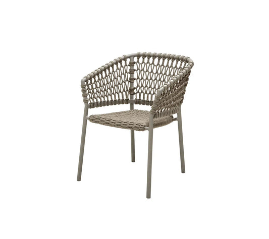 Cane-Line - Ocean Woven Rope Dining Chair - Stackable