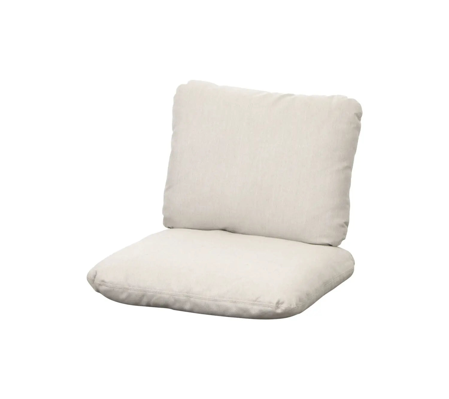 Cane-Line - Sticks chair cushion set incl. back & armrest fabric piece Sand, Cane-line Natté
