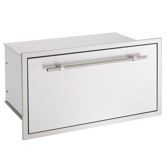 American Made Grills - 36X20-Inch Large Storage Drawer w/ Encore & Muscle Handles | SSDR1-36AMG