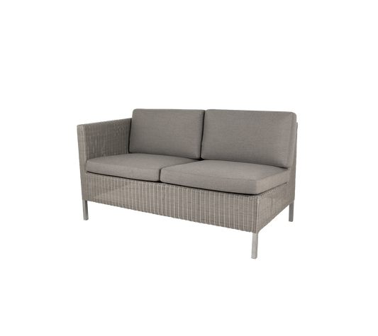 Cane-Line - Connect Dining lounge 2 pers. sofa right module