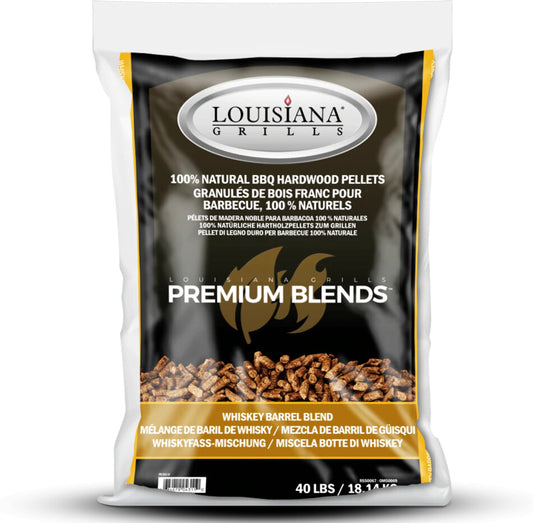 Louisiana Grills 40 Lb. Whiskey Barrel Blend Hardwood Pellets