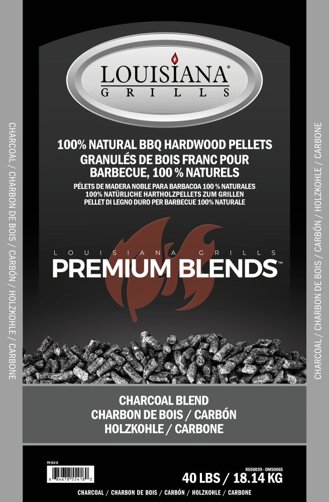 Louisiana Grills 40 Lb. Charcoal Blend Hardwood Pellets