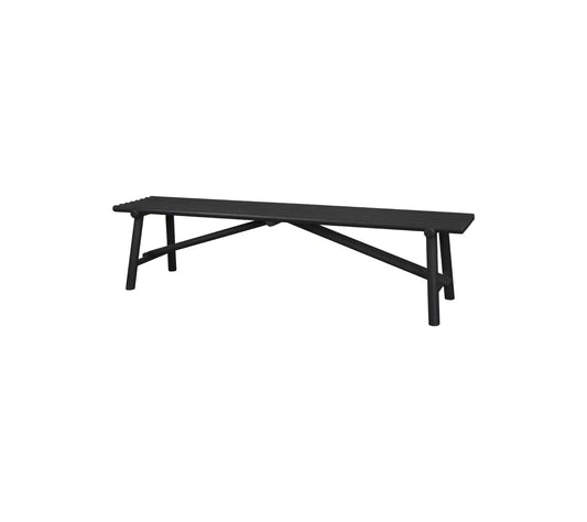 Cane-Line - Sticks bench Lava gray, aluminum