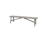 Cane-Line - Sticks bench Lava gray, aluminum