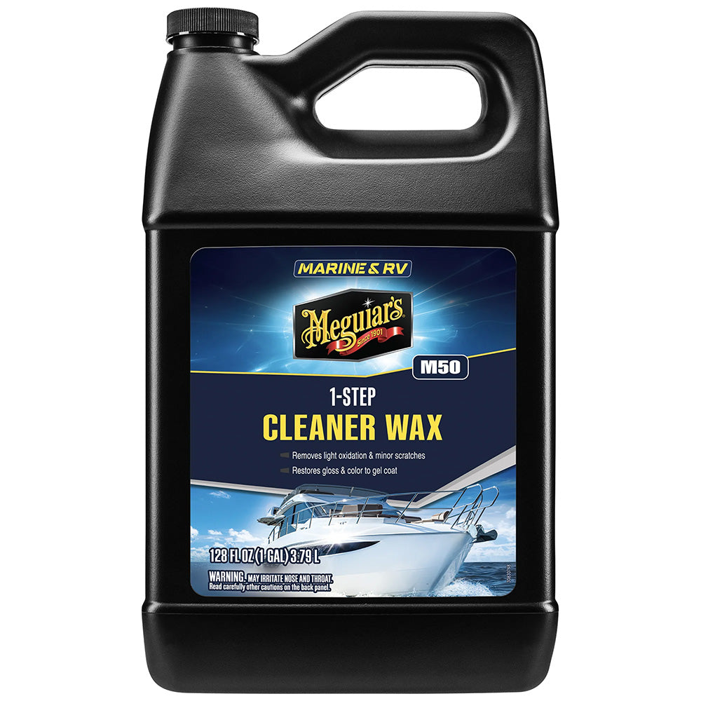 Meguiar's #50 Boat/RV Cleaner Wax - Liquid 1 Gallon [M5001]