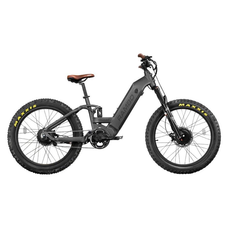 Rambo - Hellcat 1000W AED Full Suspension Electric Hunting Bike