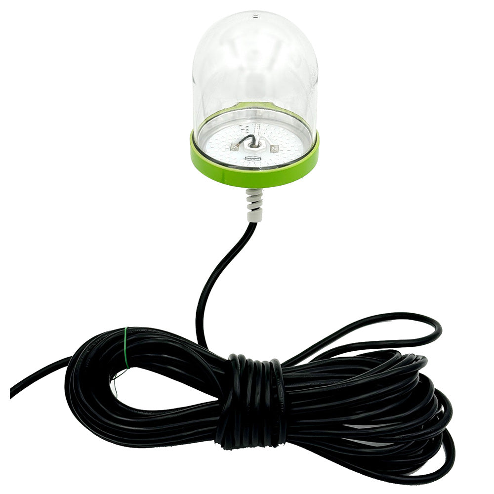 Hydro Glow SF100G 100W/120VAC Underwater Dock Light - Green Anchored To Bottom [SF100G]