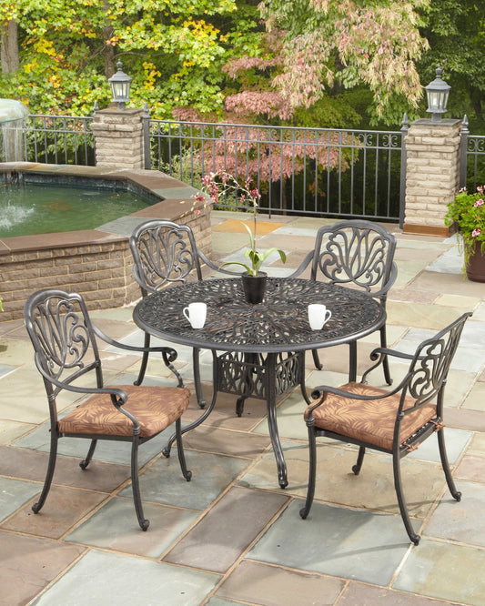 Capri 5 Piece Outdoor Dining Set by Homestyles - 6658-328