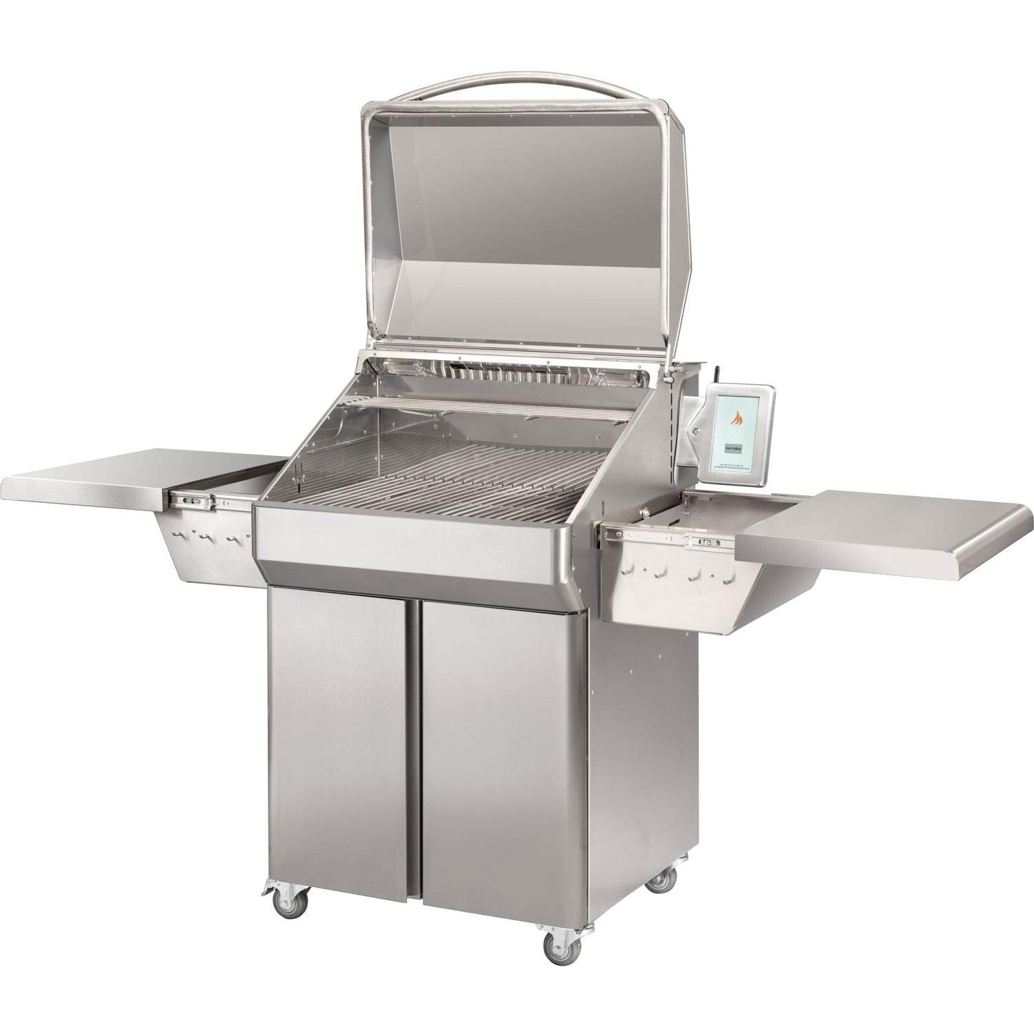 Memphis Grills Pro ITC3 Wi-Fi Monitored 28-Inch 304 Stainless Steel Pellet Grill - VG0001S