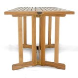 Westminster Teak - 7 Piece Nevis Veranda Teak Dining Set Rectangular 60" Folding Table - 70165