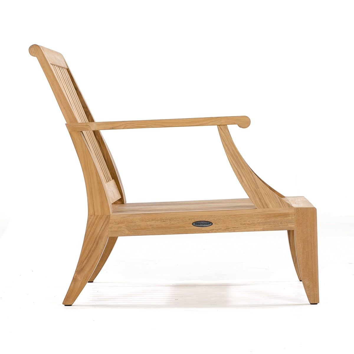 Westminster Teak - Laguna 3 piece Teak Lounge Chair and Side Table Set - 70269