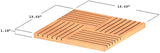 Westminster Teak - 50-Pack Parquet Tiles (19" x 19" per tile) Covers 535 Square Feet - 70403