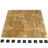 Westminster Teak - Diamond Tiles (19" x 19" per tile) 5 Cartons; Covers 50 Square Feet - 70410