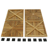 Westminster Teak - Diamond Tiles (19" x 19" per tile) 5 Cartons; Covers 50 Square Feet - 70410