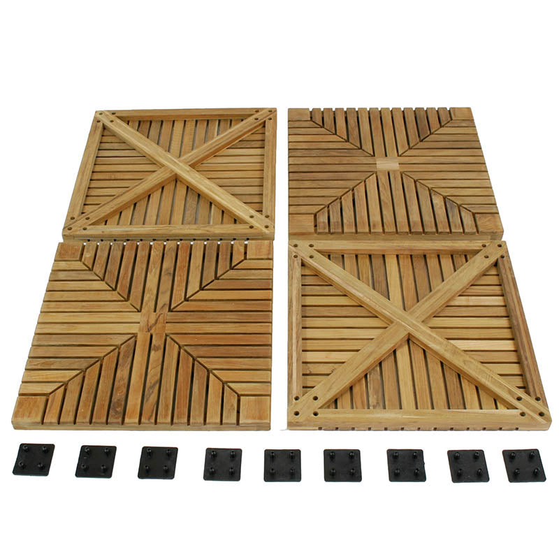 Westminster Teak - Diamond Tiles (19" x 19" per tile) 20 Cartons ; Covers 205 Square Feet - 70412